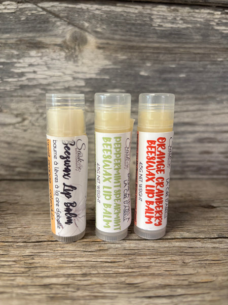 SaskBathCo. Beeswax LipBalm