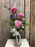 Rose of the Week Bud Vase