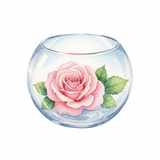 Rose of the Week Bowl